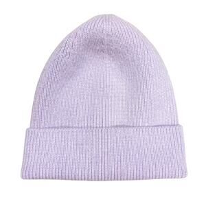 MOONPENNY Lilac London Cashmere Blend Beanie Lavender Purple OS